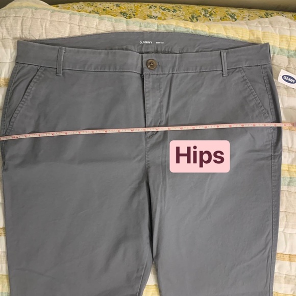 Old Navy Mid-Rise Boot-Cut Khakis for Women - Picture 12 of 13